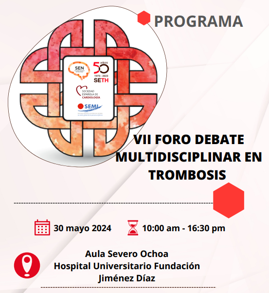 VII Foro Debate Multidisciplinar en Trombosis