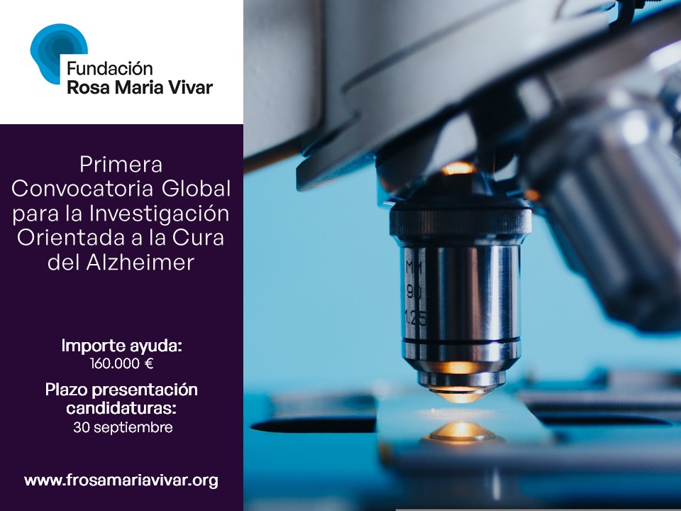 Convocatoria de Ayudas a la Investigación para el Alzheimer 2026, de la Fundación Rosa Maria Vivar
