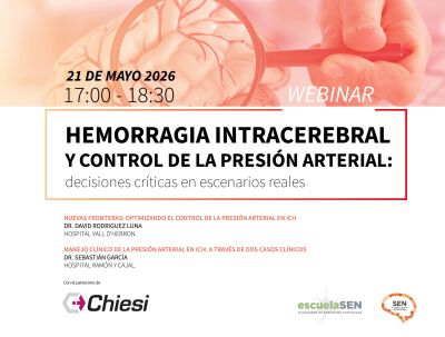 Seminario web: “Hemorragia intracerebral y control de la presión arterial: decisiones críticas en escenarios reales”